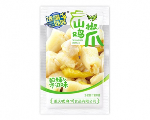 馋嘴娃娃山椒鸡爪