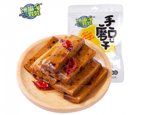 馋嘴娃娃手磨豆干