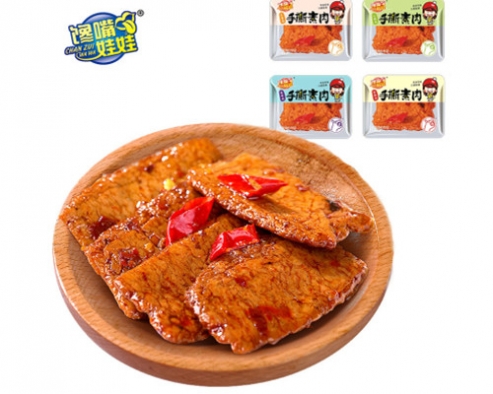 馋嘴娃娃手撕素肉