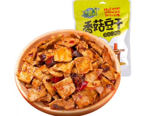 馋嘴娃娃香菇豆干